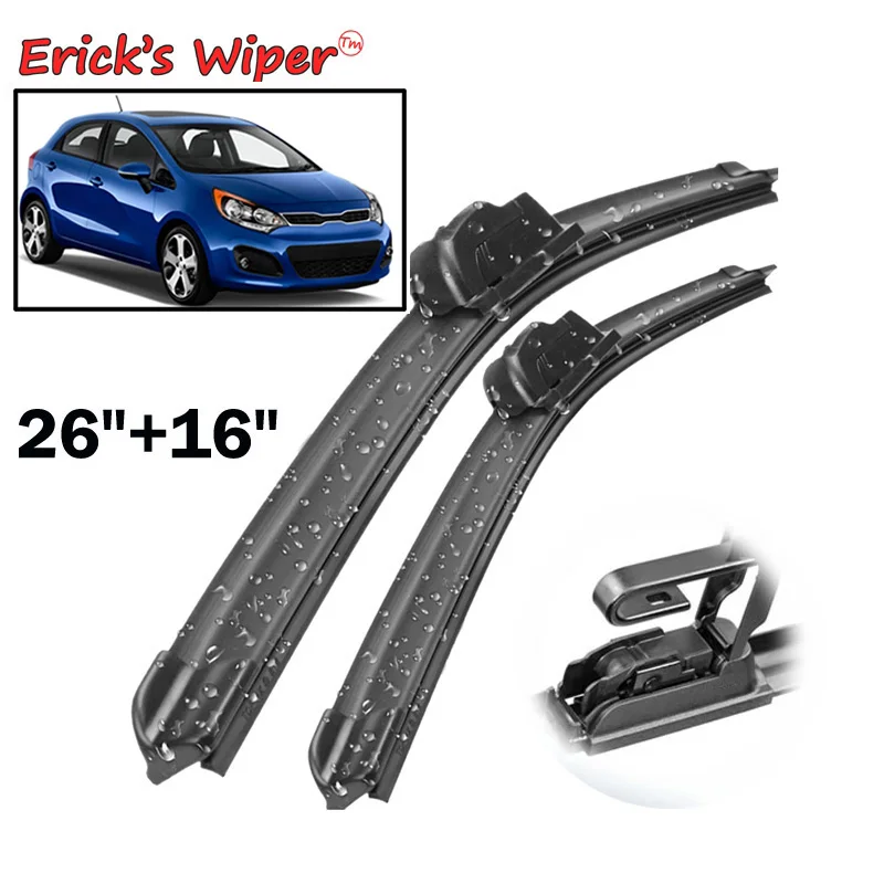Erick's Wiper Lhd Front Wiper Blades For Kia Rio 3 Mk3 2011 2017