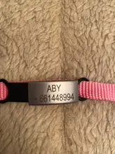 Etiquetas de identificación para mascotas, placa de acero inoxidable personalizada para perros pequeños y gatos, grabado personalizado, accesorios para Collar