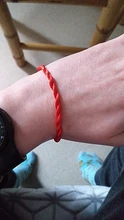 Venta al por mayor, 10 unidades/lote, pulsera de cuerda hecha a mano con hilo rojo de la suerte, rojo y verde para hombres y mujeres, joyería para parejas