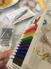 Kimcci 6 Arco Iris Color de la mezcla de pestaña de visón Extensión Profesional de pestañas falsas individuales de caramelo, Maquiagem cilios