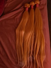 Extensiones de cabello de Color rubio miel 613, paquete de extensiones de cabello brasileño de 8 - 40 pulgadas, cabello humano Remy liso, se puede comprar 1, 3 y 4 paquetes de oferta