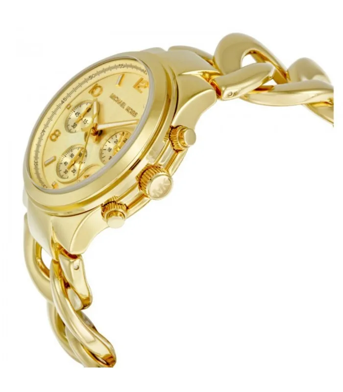 Майкл Корс часы Подиум TWIST CHRONO Кварц Сталь MK3131