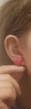 Pendientes con forma de corazón y estrella para niñas, aretes de perlas encantadoras sin orificio de oreja, Clip, 1 par