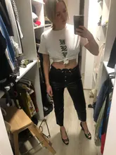 Pants Leather Trousers White Genuine-Leather Black Women Streetwear Patent