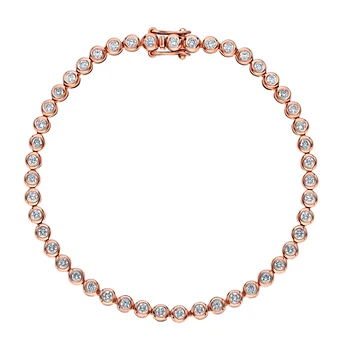 

Gold bracelet with diamonds sunlight