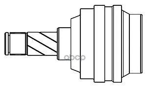 Шрус Opel Astra F/Kadett D/E/Vectra A 1.6d-2.5 91-08 Внутр. Gsp 644002 GSP арт. 644002