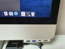 Splitter Computer Rocketek Imac Usb-3.0-Hub Aluminum-Alloy Sd/tf-Card-Reader 3-Port-Adapter