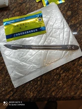 Cutting-Tool Scalpel-Blades Surgical-Knife Carbon-Steel 4--Handle 10-Pc Pcb-Repair Animal