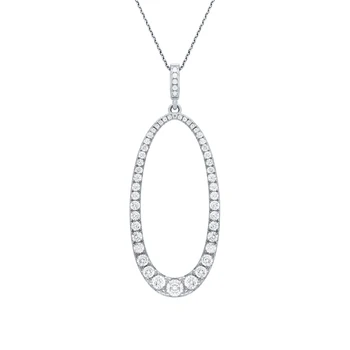 

Silver Pendant with cubic zirconia sunlight sample 925