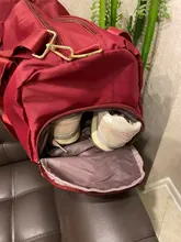 Bolsas de gimnasio deportivas de nailon impermeables para exteriores, para hombre y mujer, bolsa de viaje para entrenamiento físico, para Yoga esterilla, bolsa deportiva con compartimento para zapatos