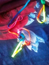 Harness Leash Traction Rope Lead Pet-Dog-Collar Rainbow Colorful Durable Nylon And 120cm