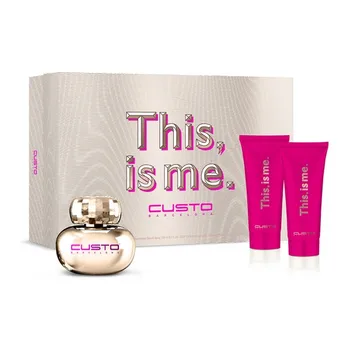 

EDP perfume women This Is Me Custo box set (3 pcs)