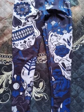 Qickitout-leggings elásticos para mujer, pantalones de LICRA 12% con estampado Digital de dibujos animados de Dios, caballo, Calavera, Estrella