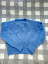 Womens Sweater Pullovers Jumpers Warm Colorfaith Korean Lady New Short Sweet Solid Minimalist