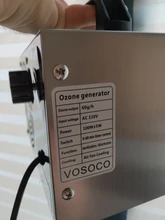Generador de ozono portátil, ozonizador purificador de aire, esterilizador, tratamiento, ozono, añadido a máquina de ozono de formaldehído, 60 g/h, 48 g/h