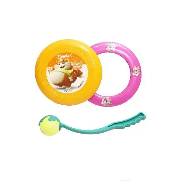 Set game donut (ring бросатель Frisbee) 44 kitten NS No. 1 | Игрушки и хобби