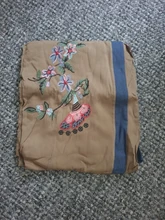 Bordado túnica de playa kaftán de playa de algodón cubierta de Saida de Praia, las mujeres traje de Bikini encubrir Pareo de playa Q882