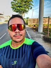 ROCKBROS-Gafas de sol deportivas para hombre y mujer, gafas fotocromáticas para ciclismo, lentes polarizadas con marco incorporado para miopía