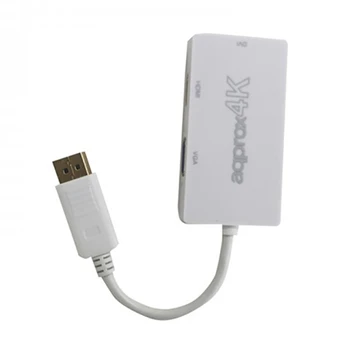 

DisplayPort to HDMI Adapter approx! AISCCI0302 APPC37 DVI VGA White