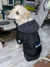 Dog-Coat Winter HOOPET for Dogs Clothing Warm Christmas Big