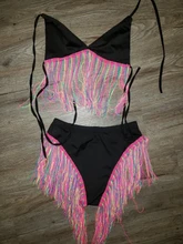 Conjunto de Bikini de estilo vendaje para mujer, ropa de baño Sexy con sujetador acolchado de realce, bañador de cintura alta con cordones, ropa de playa 2019