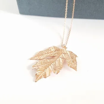 

Rose Plated 925 Sterling Silver Women Trend 100% real Silver Necklace.