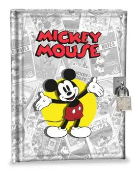

MICKEY MOUSE DISNEY lock diary