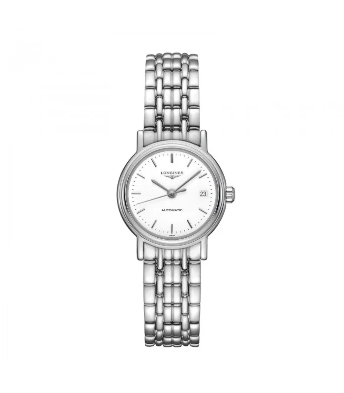 Часы LONGINES PRÉSENCE AUTOMATIC STEEL L4.321.4.12.6