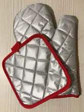 Party-Decoration-Supplies Gloves Kitchen-Mat Dining Christmas-Baking Natal Xmas New-Year