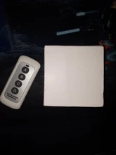 Esooli UE/Reino Unido estándar de 1/banda 2/3 inalámbrico de luz con Control remoto táctil interruptores de casa inteligente RF433 interruptor de pared con Control remoto