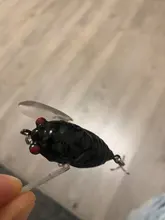 Fishing-Lures Wing Popper Hard-Bait Topwater-Wobbler Insect Simulation-Cicada Artificial