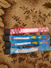 4 Uds. Niños de viaje al aire libre seguro Anti-Pérdida pulsera de reconocimiento de seguridad para niños correa de muñeca impermeable ajustable