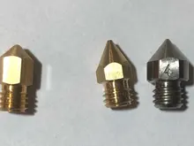 Copper-Nozzle Print-Head MK8 Makerbot Brass 5pcs for Mixed-Sizes