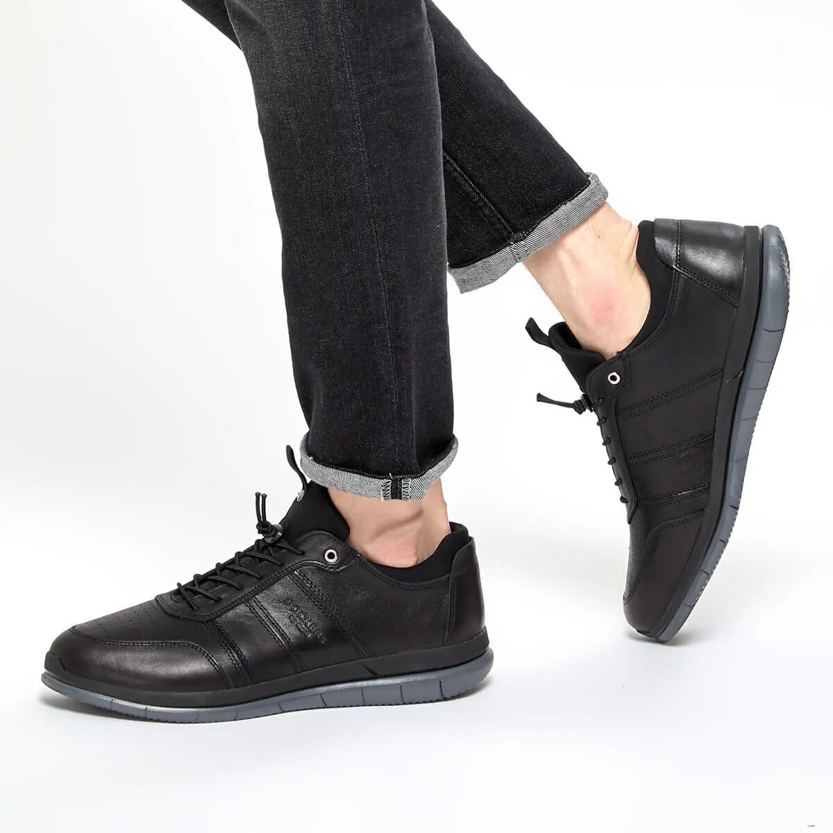 

FLO 226166 Black Male Shoes by Dockers The Gerle