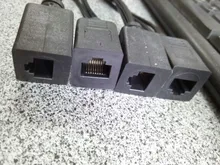 Anpwoo caliente de Cable POE pasivo de Cable adaptador de Ethernet inyector divisor POE módulo de fuente de alimentación 12 v 48v para cámara IP