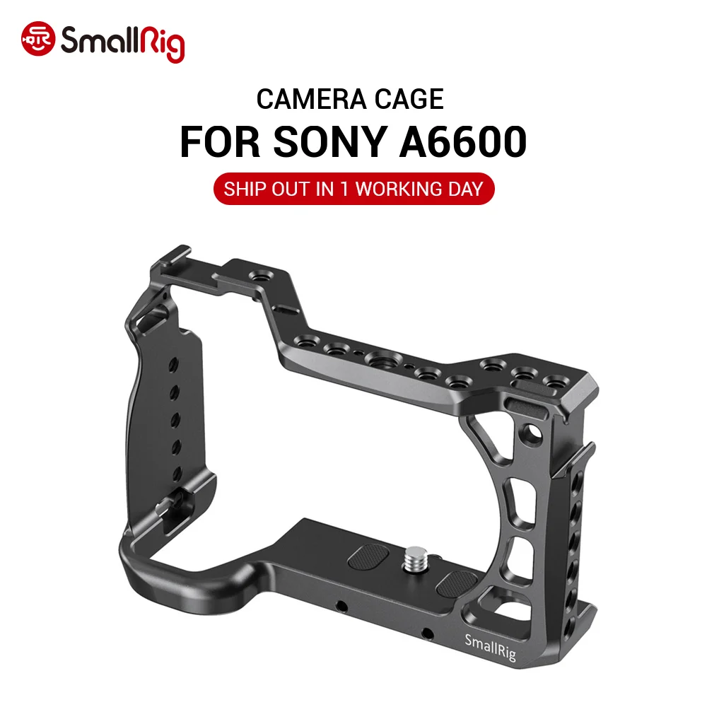 SmallRig A6600 камера для Sony с ручкой HDMI кабель зажим DIY Набор|Клетки камер| |