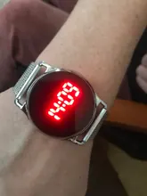 Relojes magnéticos de acero inoxidable para mujer, pulsera electrónica minimalista con correa de malla, color oro rosa, 2020