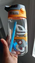 Feeding-Cups Straws Water-Cup Baby 480ML Leakproof Creative Kids Portable Childrens