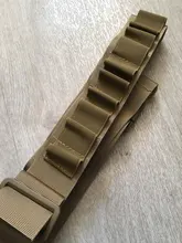 Cinturón Bandoliers para armas de caza, soporte de munición redondo de 26/55 pulgadas, 12GA, 8 unidades