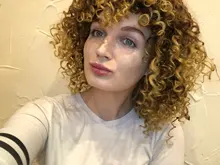 NNZES-peluca Afro rizada para mujeres negras, pelo largo sintético con flequillo, color negro y gris, 14 pulgadas