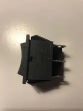 Power-Switch KCD4 Black 125VAC 3-Position-6-Pins Reset ON-OFF-ON 16A 20A 1PCS The-Arrow