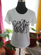 Camiseta de manga corta con estampado de huella de perro para mujer, ropa con estampado de flor de Mascota, Tops para mujer