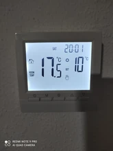 Myuet-termostato de calefacción alimentado por batería ME83B para caldera de Gas