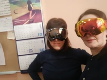 COPOZZ-Gafas de esquí para hombre y mujer, lentes de Snowboard para esquiar, protección UV400, antiniebla