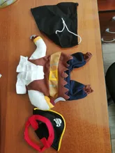 Funny Cat Costumes Pirate Suit Cat Clothes Kitty Kitten Corsair Halloween Costume Puppy