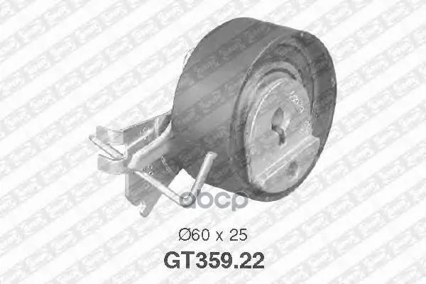 Натяжитель Ремня Грм Peugeot 206/Partner/Citroen C2 1.1/1.4 Ntn-Snr Gt35922 NTN-SNR арт. GT35922