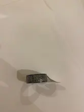 Sifisrri 8mm árabe islámica anillos con escrituras Acero inoxidable religioso oración musulmana banda Anillo para hombres regalo de joyas de fiesta Anillo