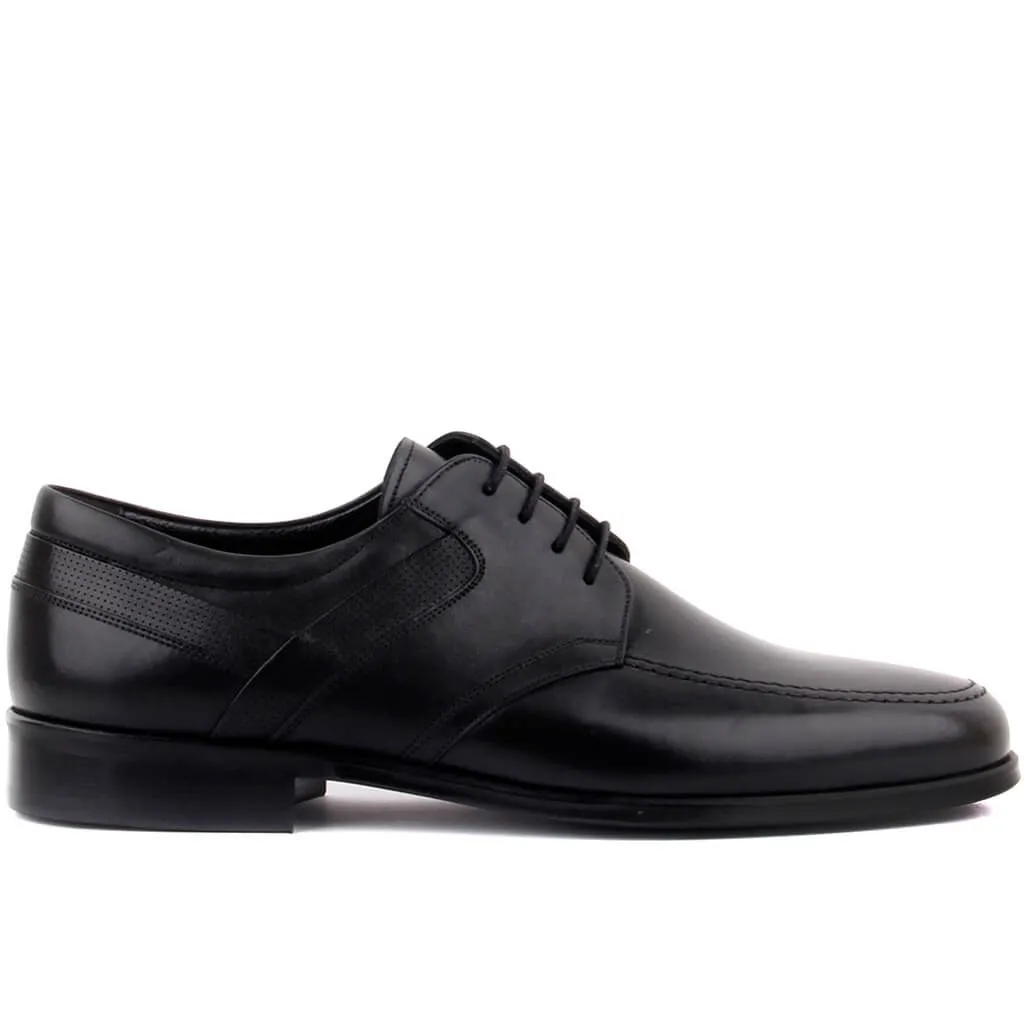 Sail Lakers - Genuine Leather Men Shoes Lace-up Dress Shoe Black Color Men's Footwear Size 40-44 2020 Made in Turkey | Обувь