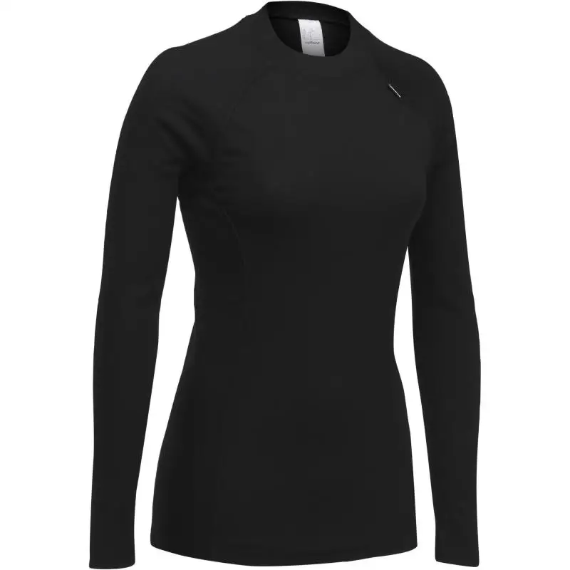 Лыжное термобелье(UP) простое теплое женское Decathlon - Цвет: Черный