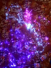 Fairy 2M 5M 10M Battery Operated LED Silver Wire String Lights For Wedding Christmas